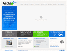 Tablet Screenshot of cedas-uae.com